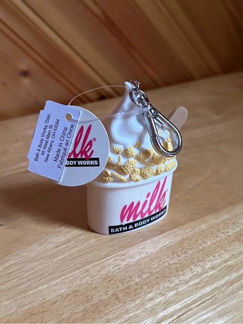 Bath & Body Works x Milk Bar Cereal Milk Soft Serve PocketBac Holder